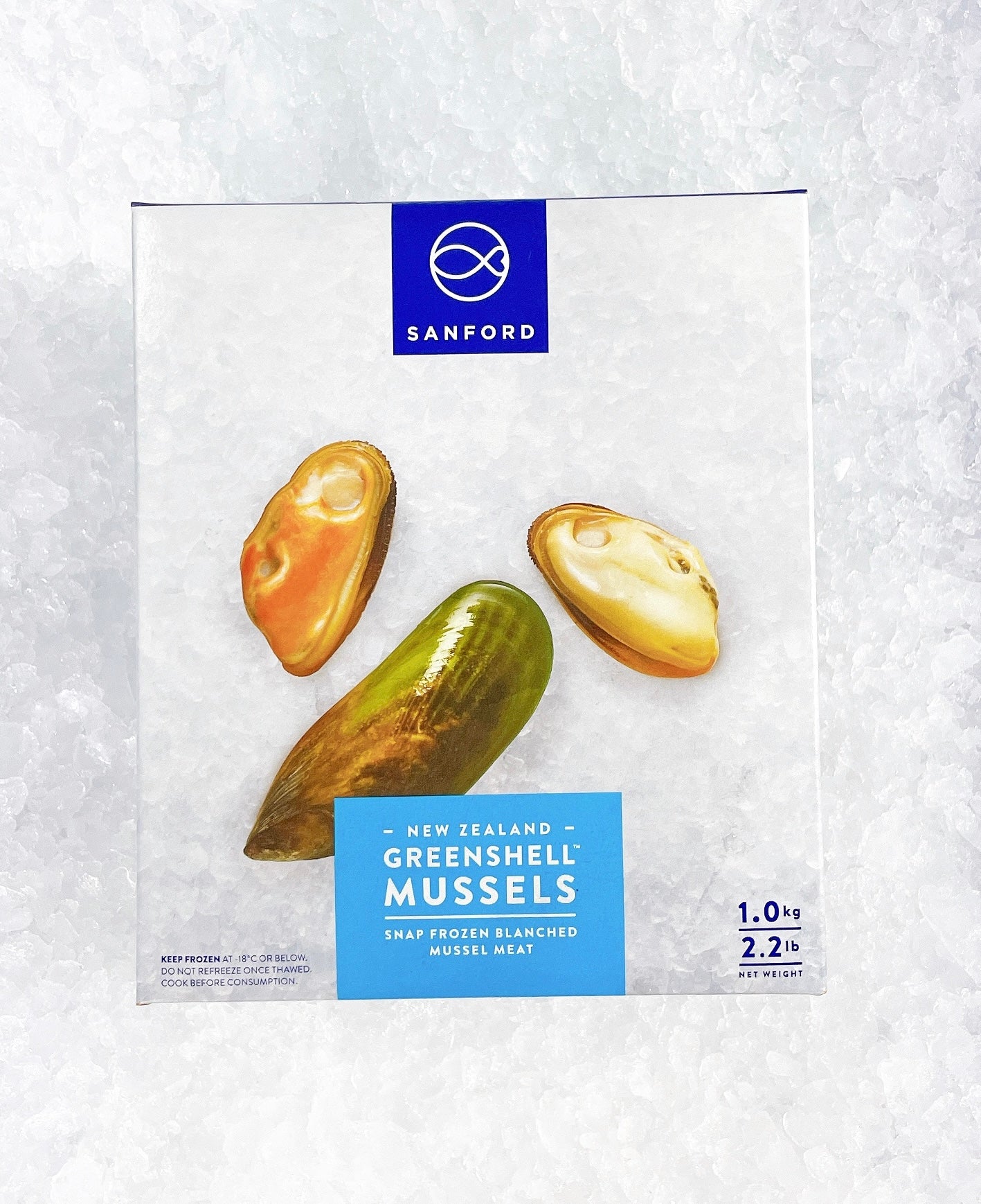 NZ GREENSHELL MUSSEL MEAT 1KG