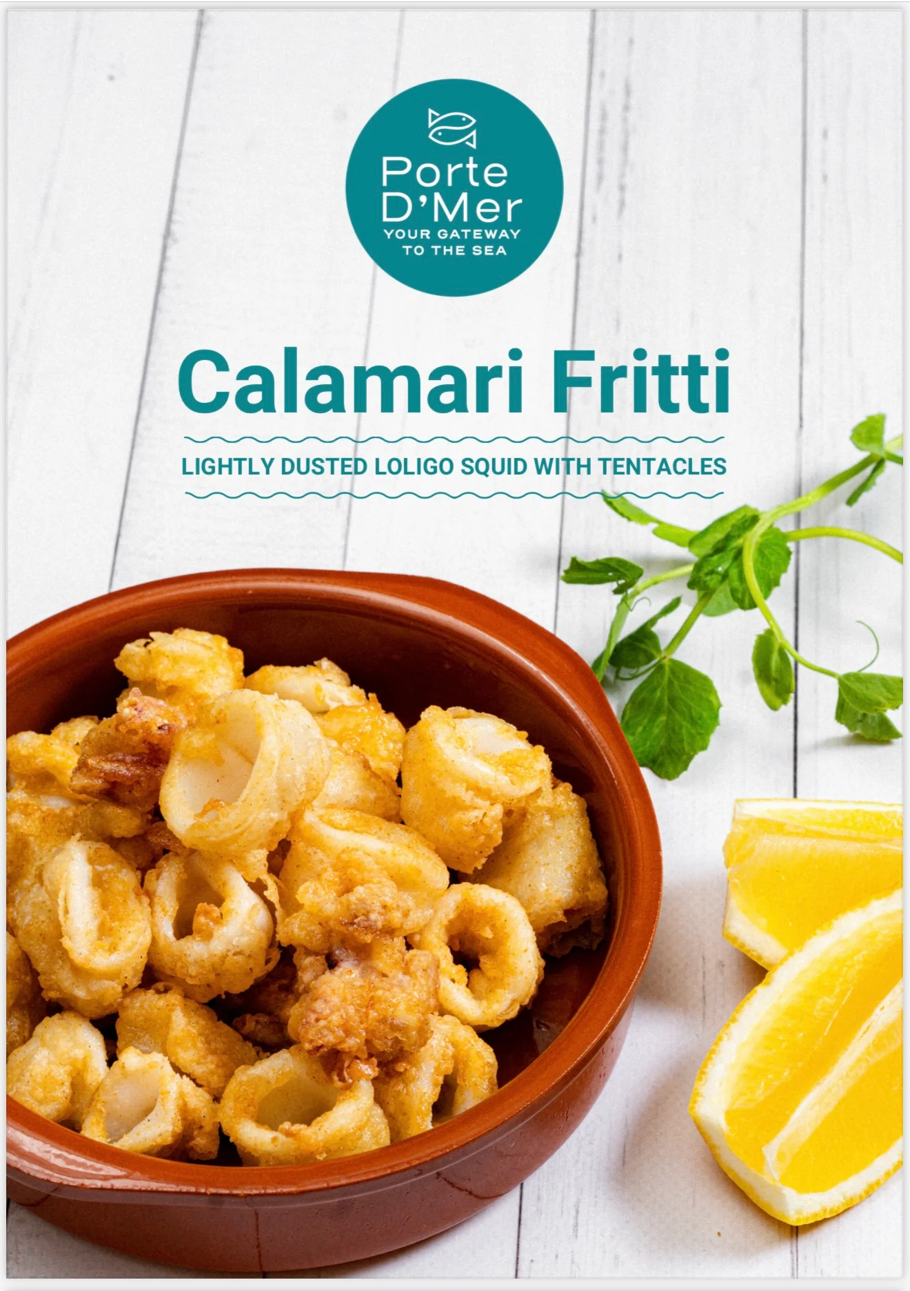 PORTE D'MER CALAMARI FRITTI 1KG