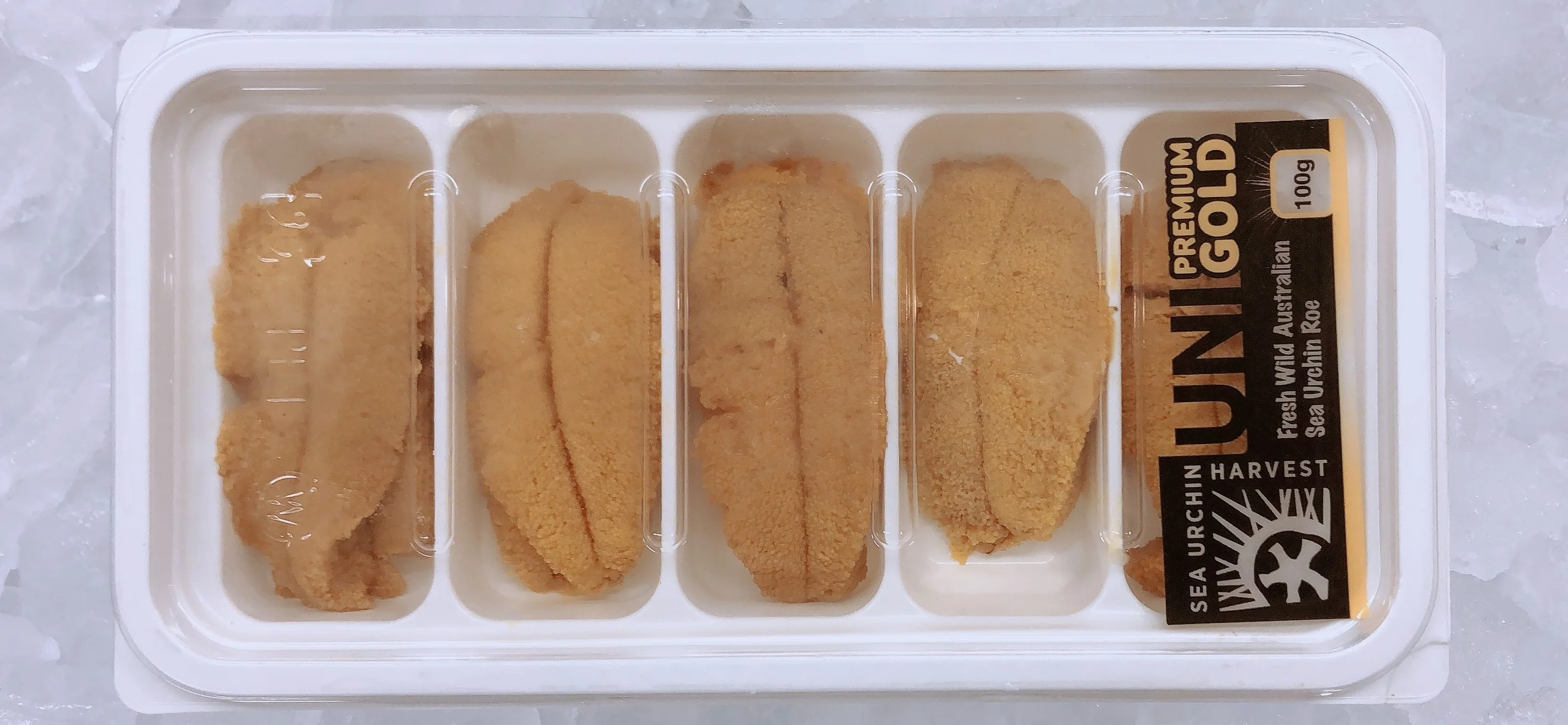 PREMIUM NSW SOUTH COAST SEA URCHIN ROE (100G TRAY)