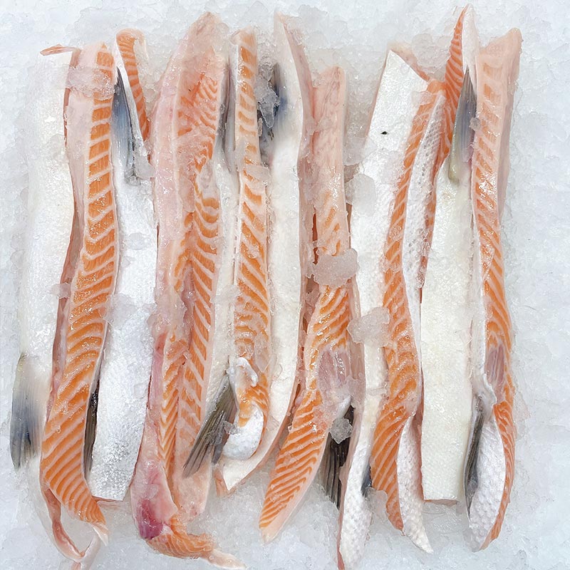 SALMON BELLIES (MIN 1KG)