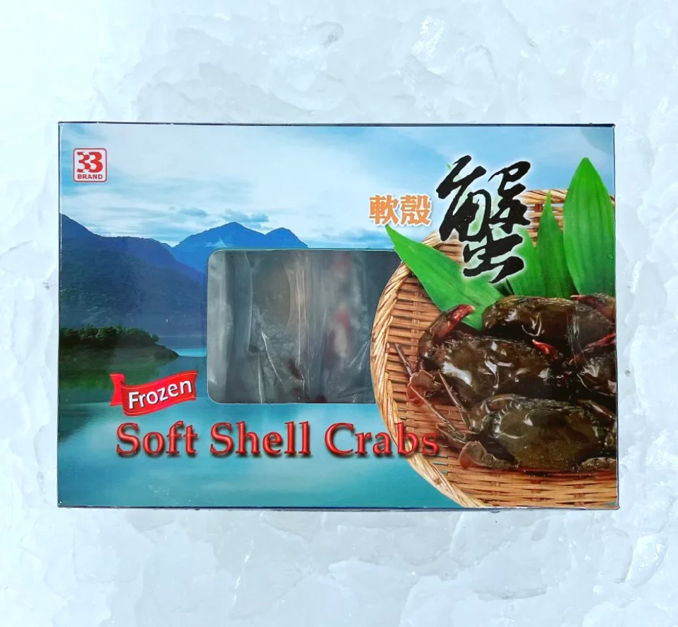 SOFT SHELL CRABS SIZE 70G - 90 1KG