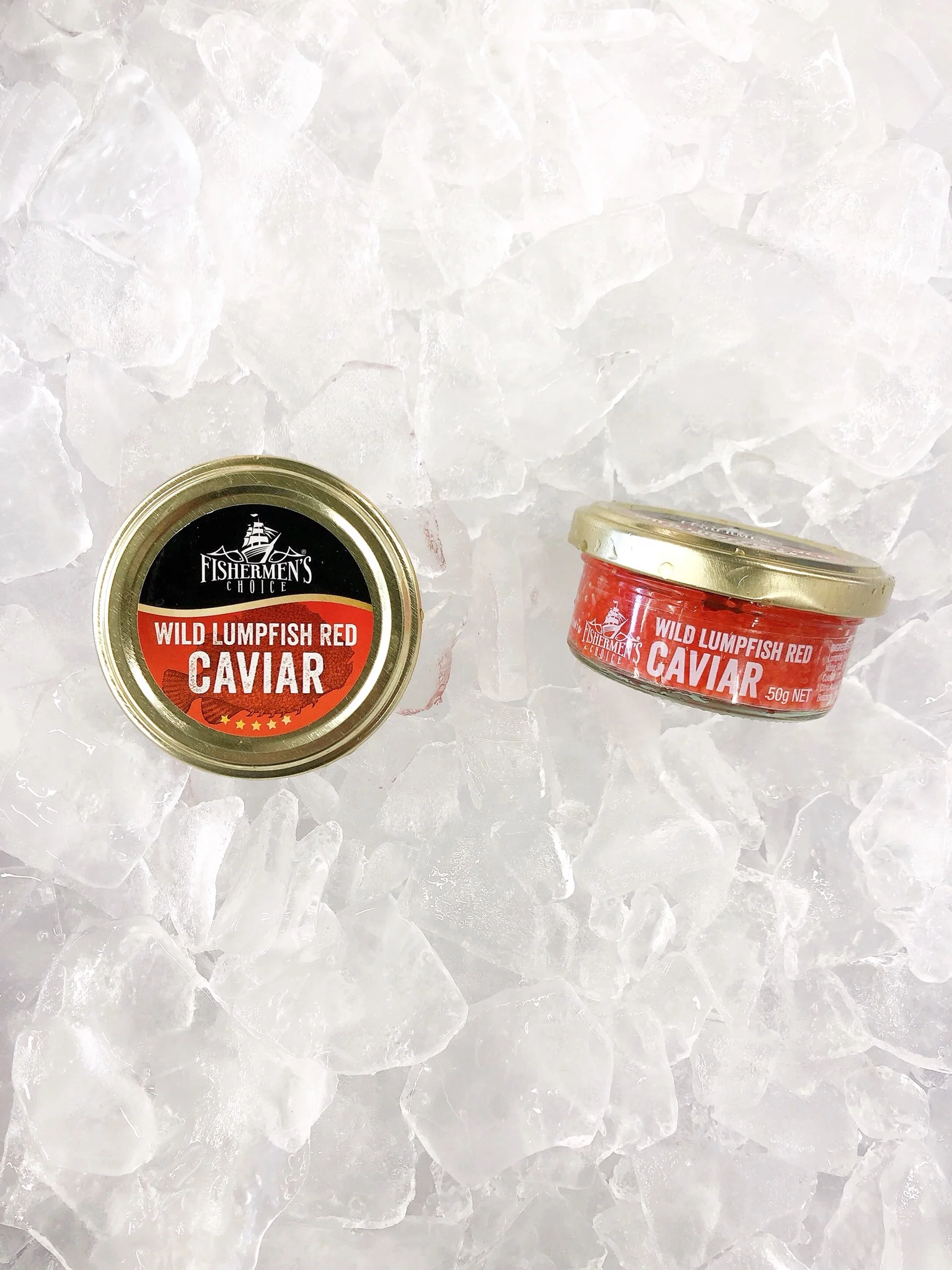 WILD LUMPFISH RED CAVIAR 50G JAR