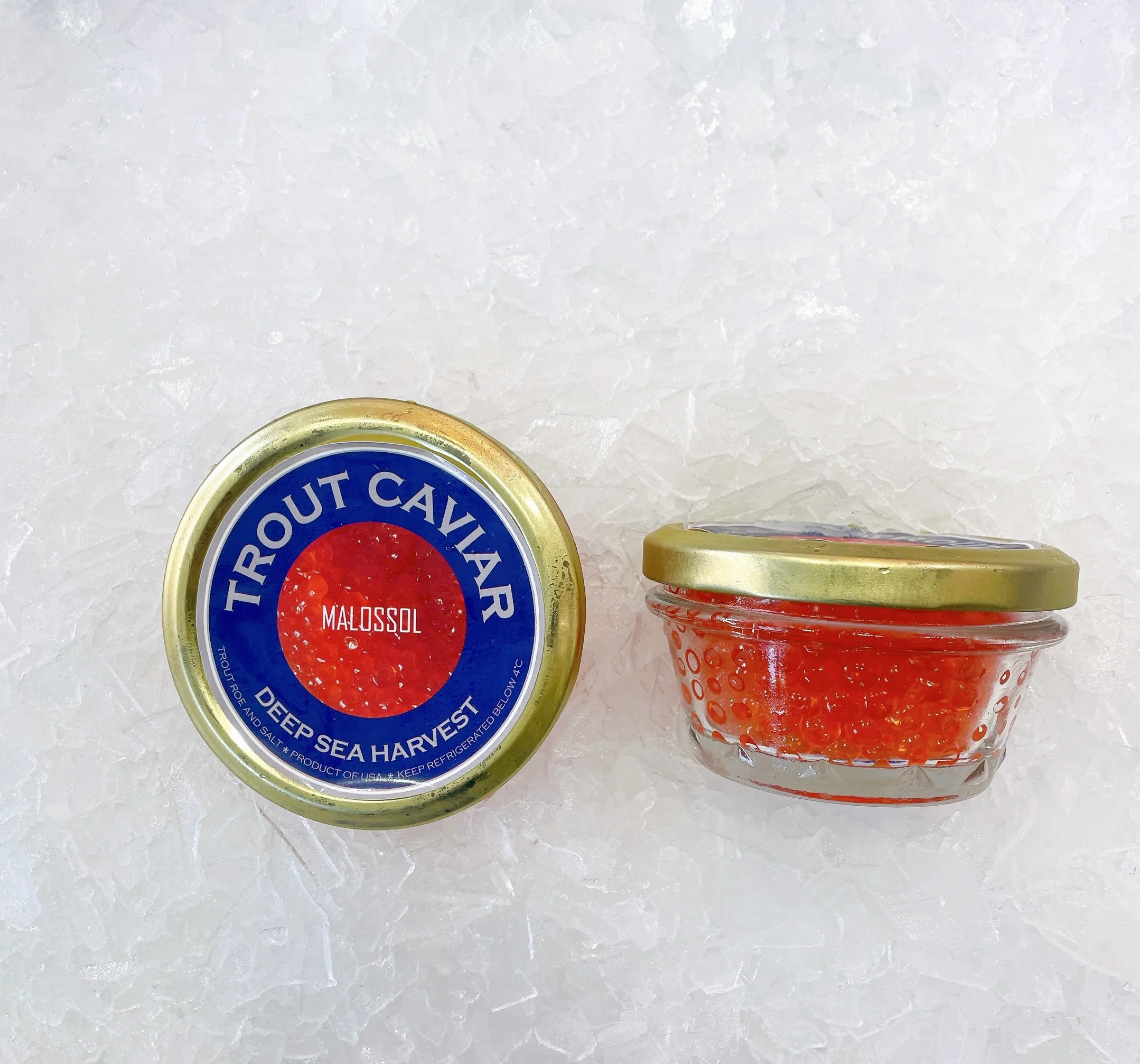 WILD TROUT CAVIAR 100G JAR